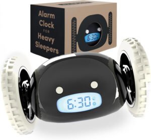 Despertador sobre ruedas Clocky