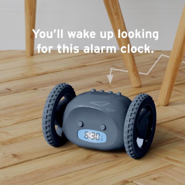 Despertador sobre ruedas Clocky - Imagen 14