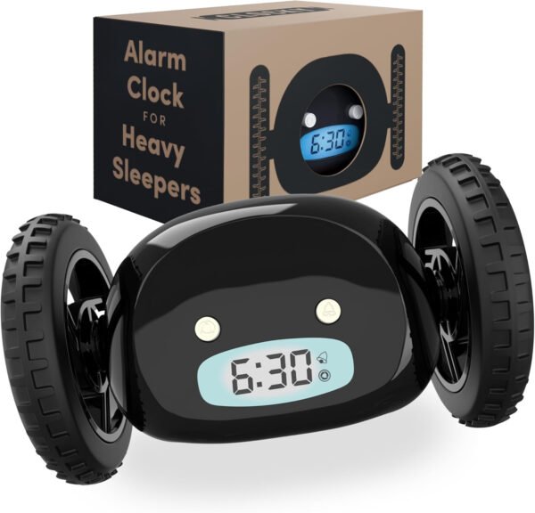 Despertador sobre ruedas Clocky - Imagen 25