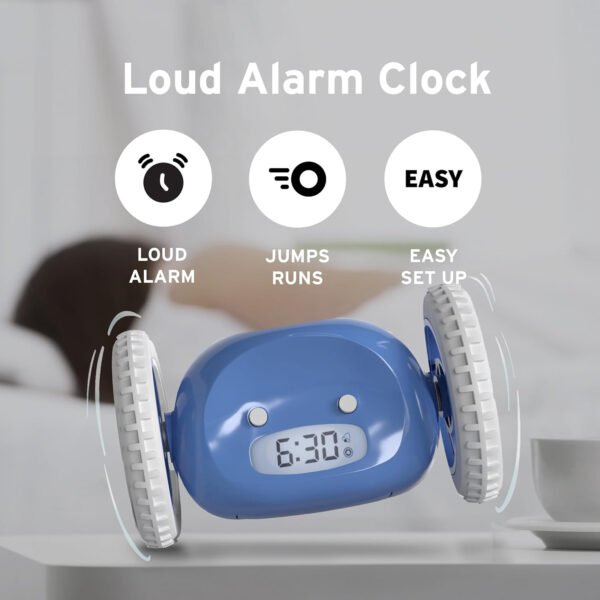Despertador sobre ruedas Clocky - Imagen 34