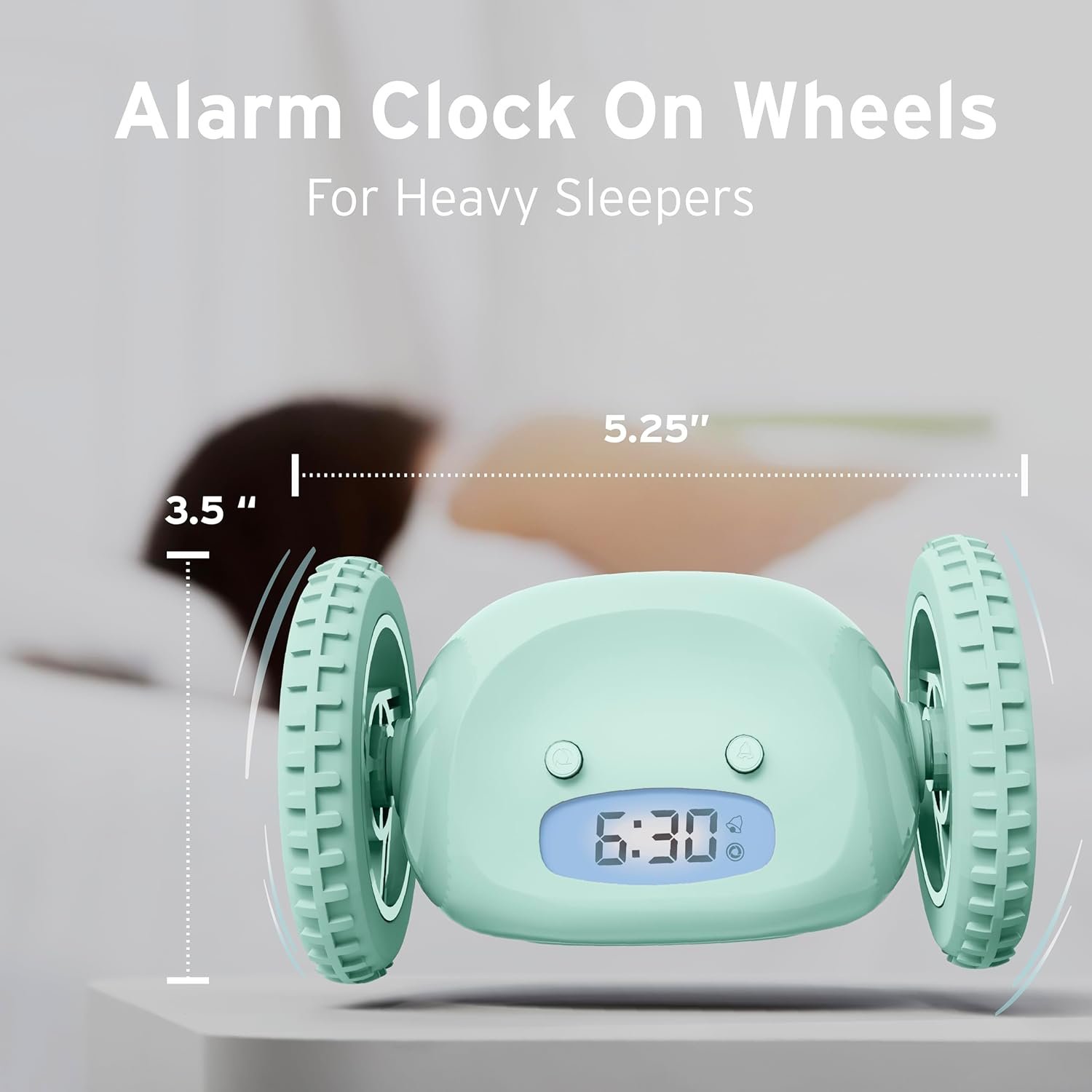 Despertador sobre ruedas Clocky - Imagen 42