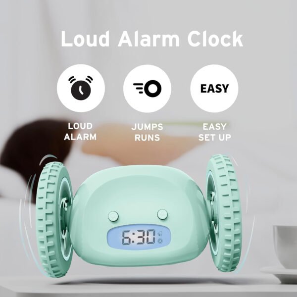 Despertador sobre ruedas Clocky - Imagen 45