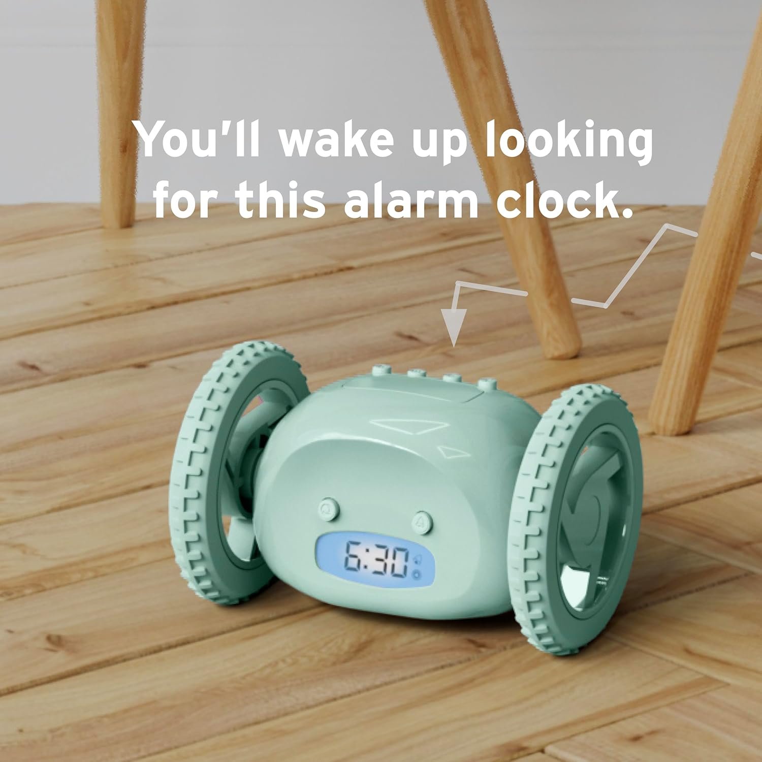 Despertador sobre ruedas Clocky - Imagen 47