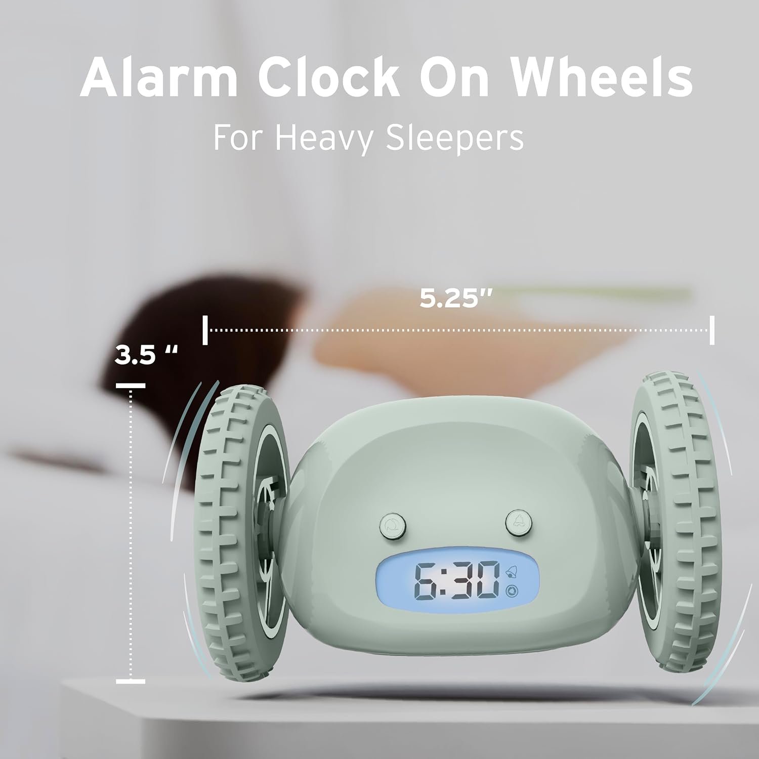 Despertador sobre ruedas Clocky - Imagen 74