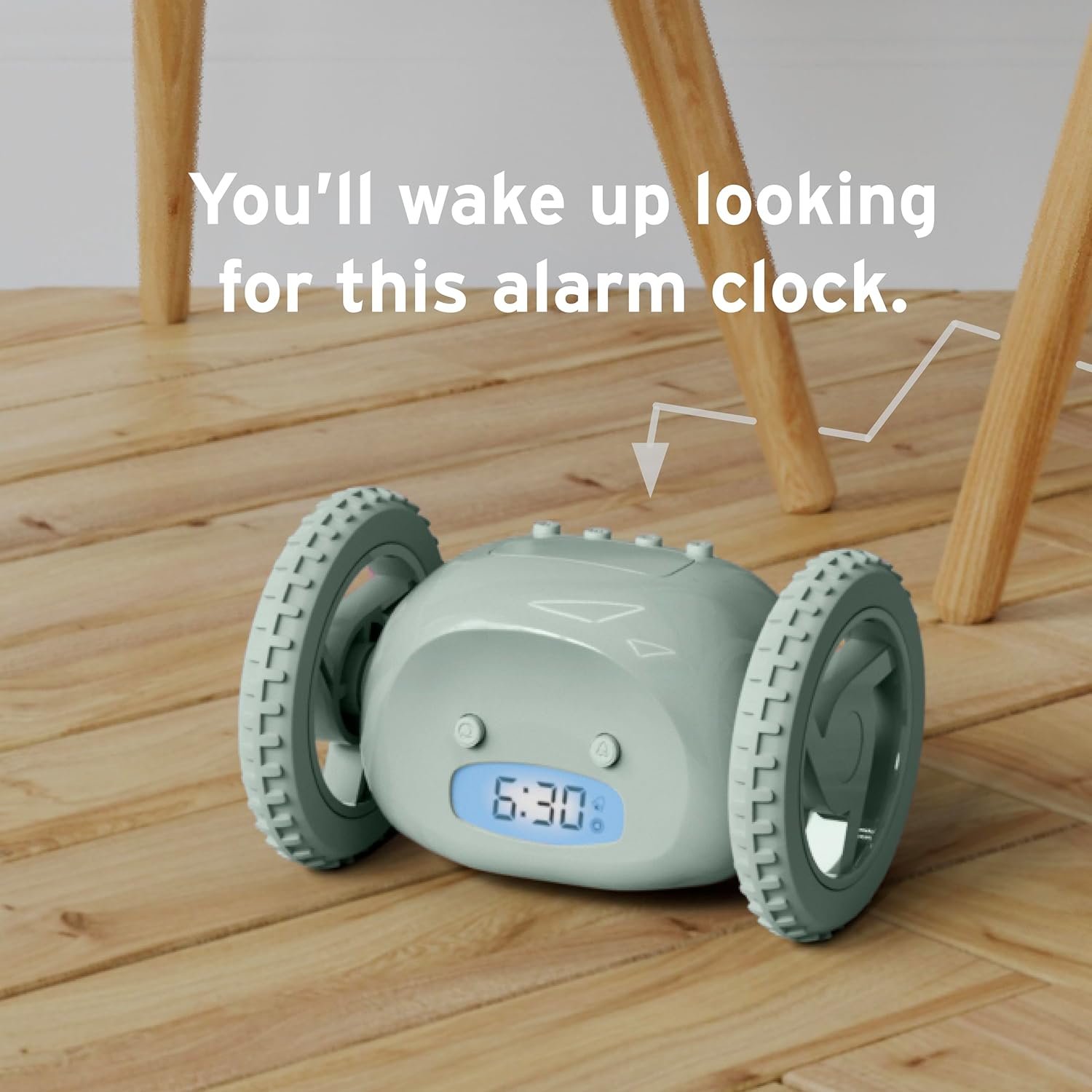 Despertador sobre ruedas Clocky - Imagen 78