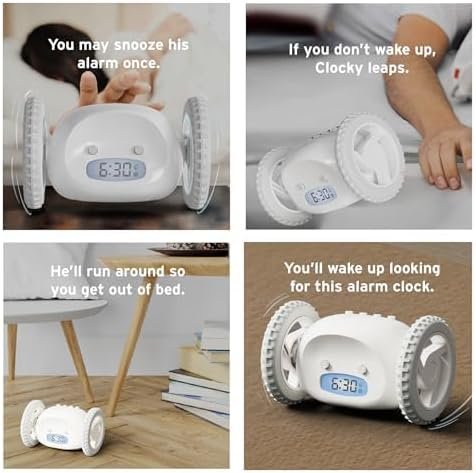 Despertador sobre ruedas Clocky - Imagen 87