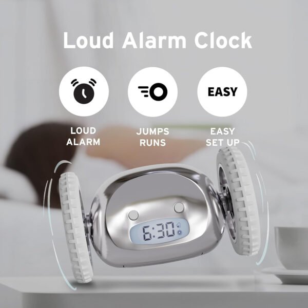 Despertador sobre ruedas Clocky - Imagen 92