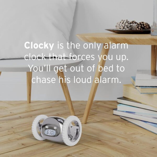 Despertador sobre ruedas Clocky - Imagen 96