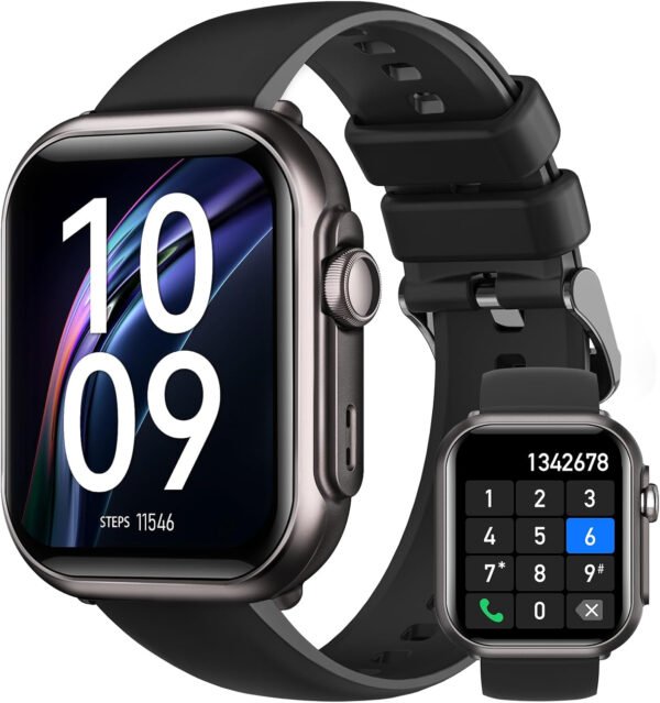 Reloj inteligente para mujer para Android iPhone: reloj inteligente con 30 días+duración de la batería hace/respuesta llamada llamada sueño ritmo cardíaco monitor SpO2 IP68 impermeable 120+modo - Imagen 16