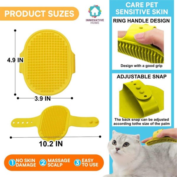 Botella portátil de agua y comida para perros, limpiador de patas, cepillo, toalla, botella de agua de viaje para perros y gatos, perfecta para viajes por carretera, paseos y aventuras - Imagen 11