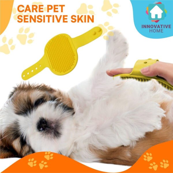 Botella portátil de agua y comida para perros, limpiador de patas, cepillo, toalla, botella de agua de viaje para perros y gatos, perfecta para viajes por carretera, paseos y aventuras - Imagen 12