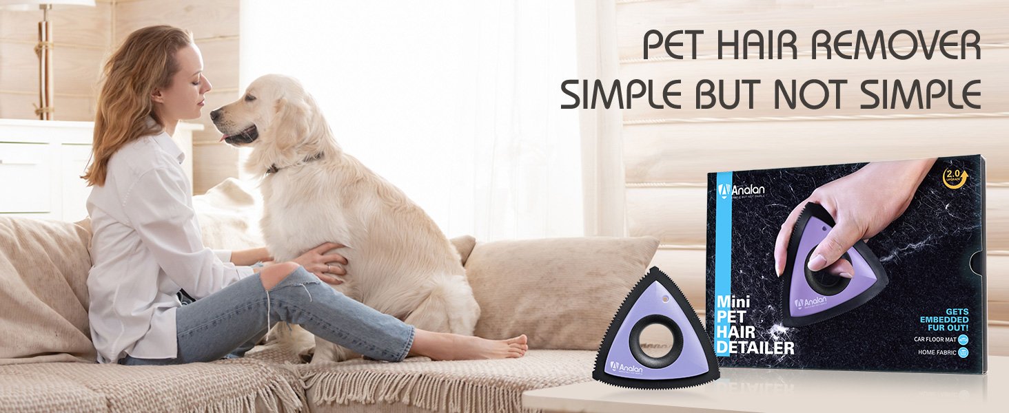 Cleaning pet hair tools