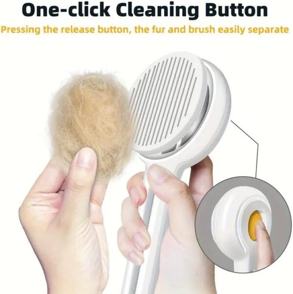 Cepillo de vapor 3 en 1 para gatos, cepillo de vapor para mascotas para gatos y perros de pelo largo corto, peine de eliminación de pelo en aerosol para mascotas para animales pequeños que se - Imagen 38