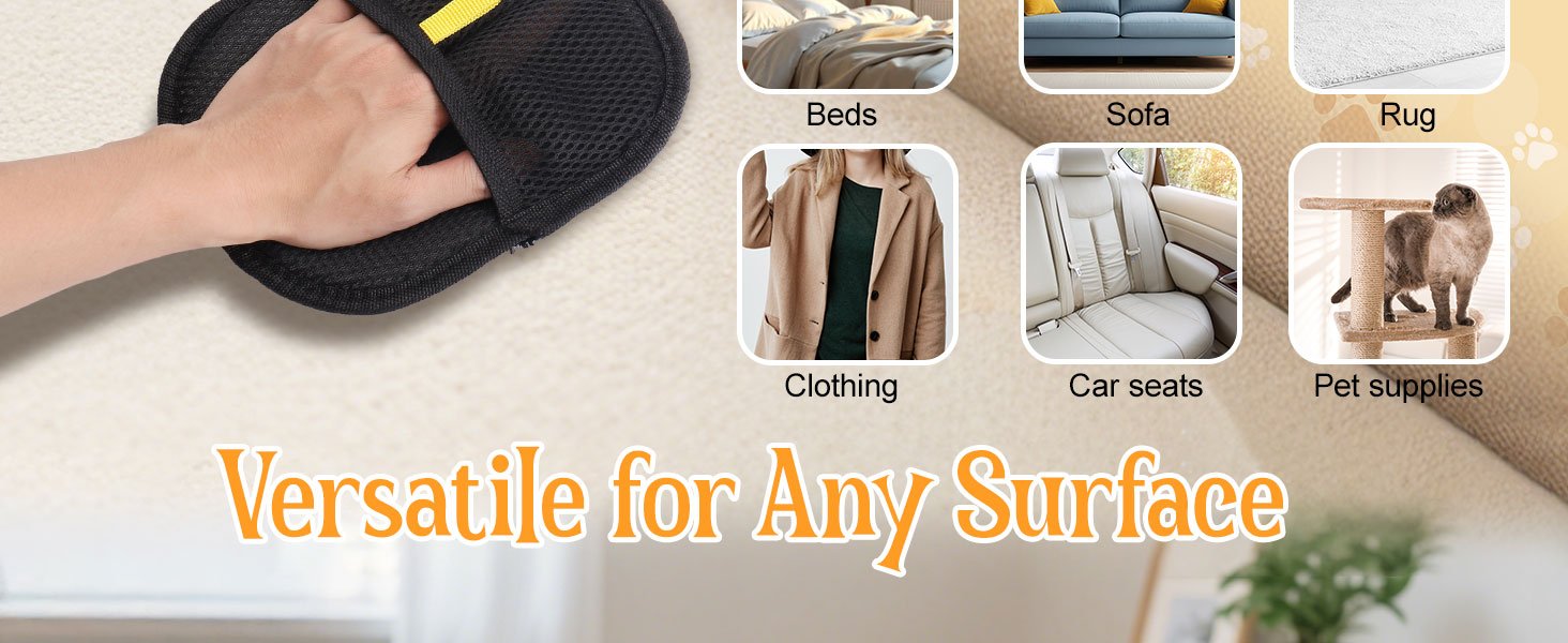 pet hair removal glove