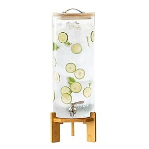 Dispensador de bebidas de 3.5 galones con soporte