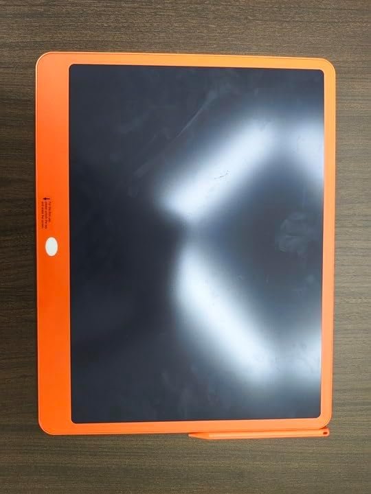 TEKFUN - Tablet de escritura con pantalla LCD, 10 pulgadas, tablet de dibujo con colores, juguetes de regalo para niñas y niños de 3 a 7 años (naranja) - Imagen 25