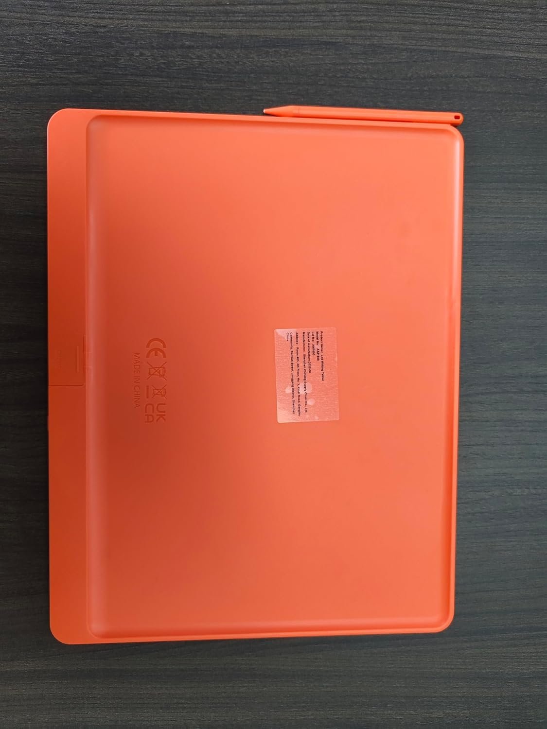 TEKFUN - Tablet de escritura con pantalla LCD, 10 pulgadas, tablet de dibujo con colores, juguetes de regalo para niñas y niños de 3 a 7 años (naranja) - Imagen 26