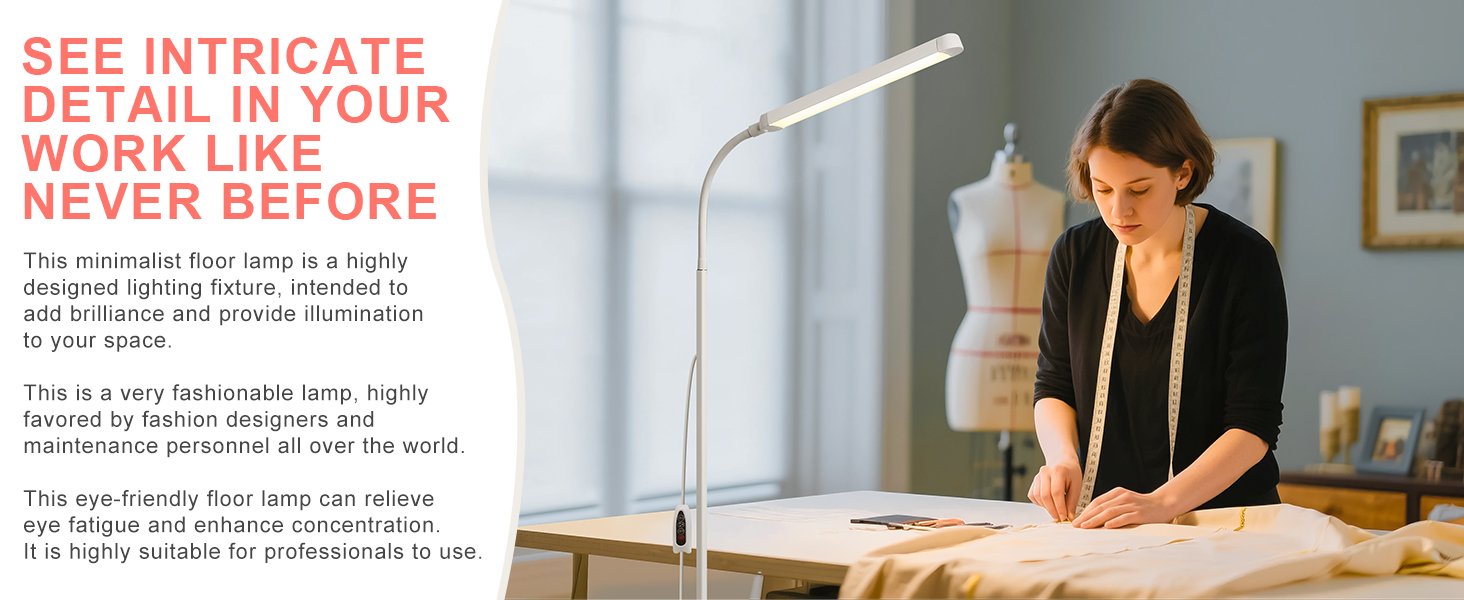 Work floor lamp