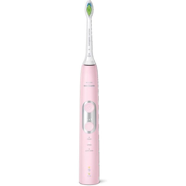 Philips Sonicare HX6877/21 ProtectiveClean 6100 Cepillo de dientes eléctrico recargable, Con funda de viaje de carga y cabezal de cepillo para polvo adicional., Azul marino - Imagen 25