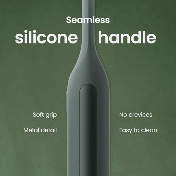 Quip Ultra Next Generation Smart Sonic - Cepillo de dientes eléctrico cronometrado para adultos, cabezal de cepillo reemplazable, cerdas suaves, mango de silicona, duración de la batería de 30 días - Imagen 9