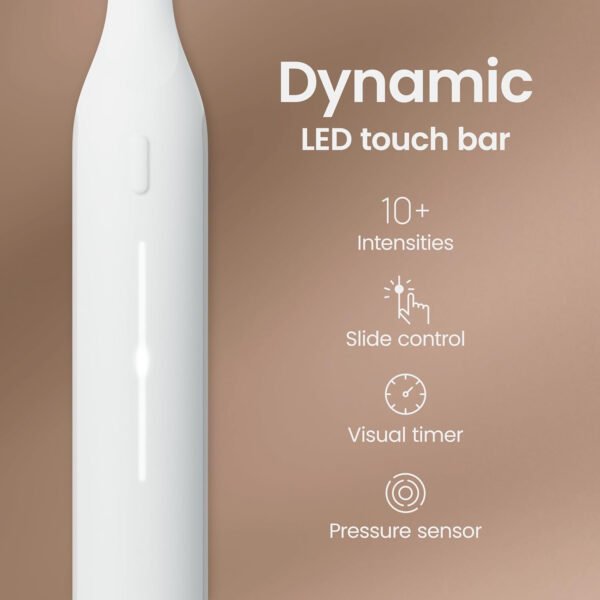 Quip Ultra Next Generation Smart Sonic - Cepillo de dientes eléctrico cronometrado para adultos, cabezal de cepillo reemplazable, cerdas suaves, mango de silicona, duración de la batería de 30 días - Imagen 12
