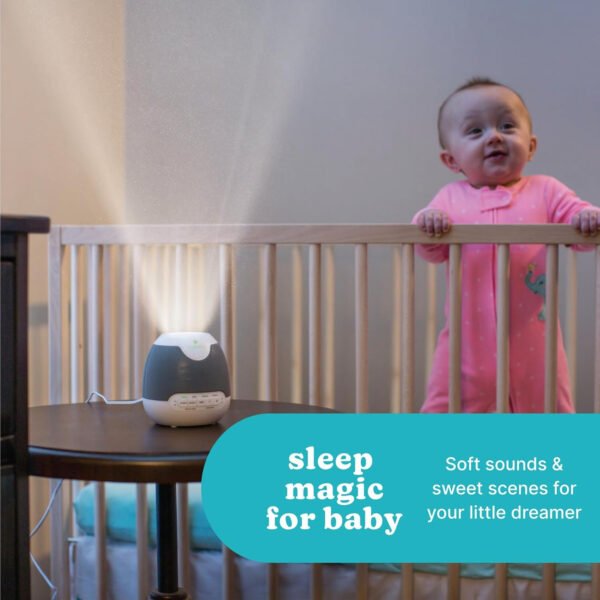 Sonidos y proyector SoundSpa Lullaby de myBaby. Reproduce 6 sonidos y nanas, funciona con proyector de imágenes, temporizador de auto apagado perfecto para la siesta. Operado por adaptador. MYB-S305 - Imagen 3