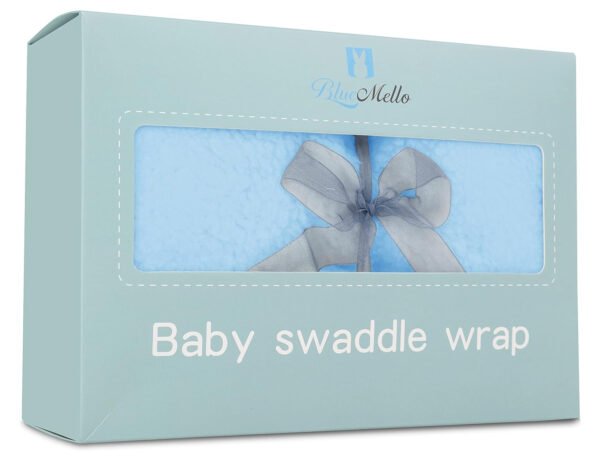 Manta de envoltura de bebé, peluche ultrasuave esencial para bebés de 0-6 meses, envoltura blanca para recibir al bebé, ideal como accesorio de bebé y para la mesa de regalos del recién nacido, regalo perfecto para baby shower - Imagen 44