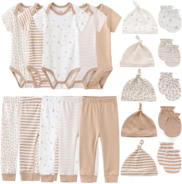 Kiddiezoom - Juego de 19 piezas de ropa para recién nacido - Imagen 22