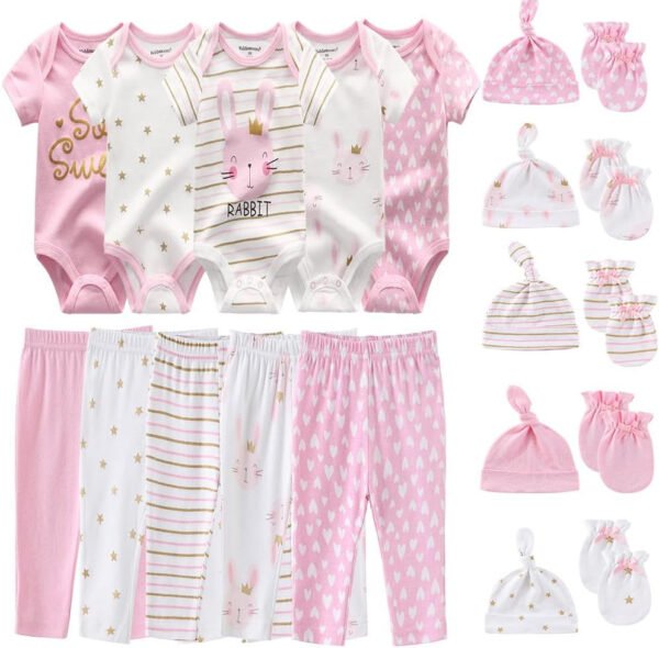 Kiddiezoom - Juego de 19 piezas de ropa para recién nacido - Imagen 40