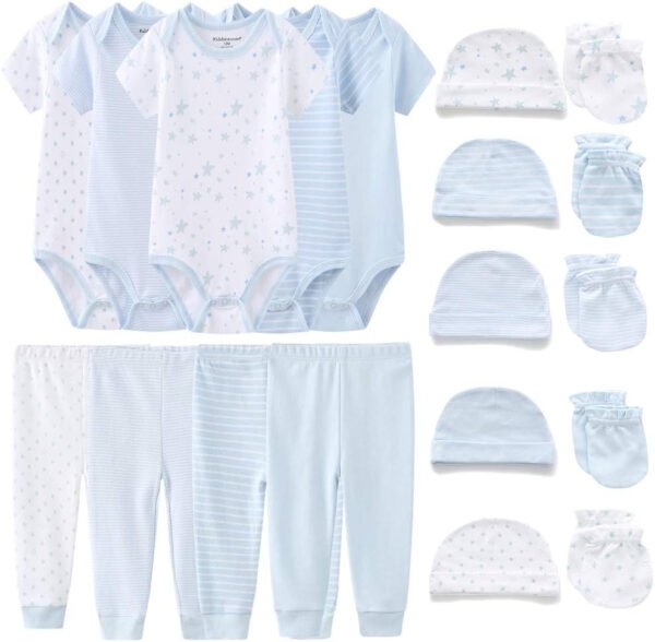 Kiddiezoom - Juego de 19 piezas de ropa para recién nacido - Imagen 59