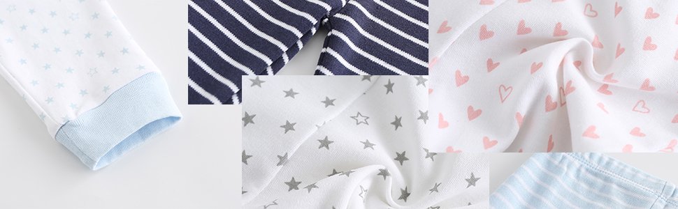 Conjunto de ropa de regalo unisex para bebé, 19 piezas