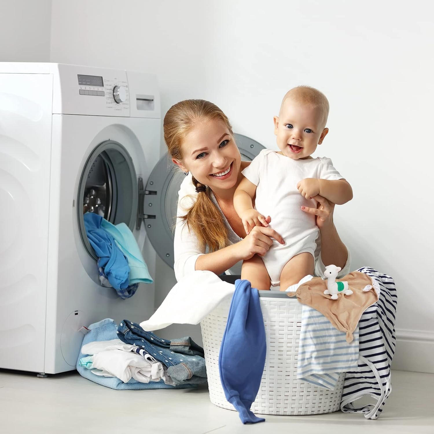 Pro Goleem - Manta de seguridad de elefante, bonita y suave, unisex, regalo de bebé para niños y niñas recién nacidos, manta para acurrucarse, juguete de peluche, color gris, 16 pulgadas - Imagen 56