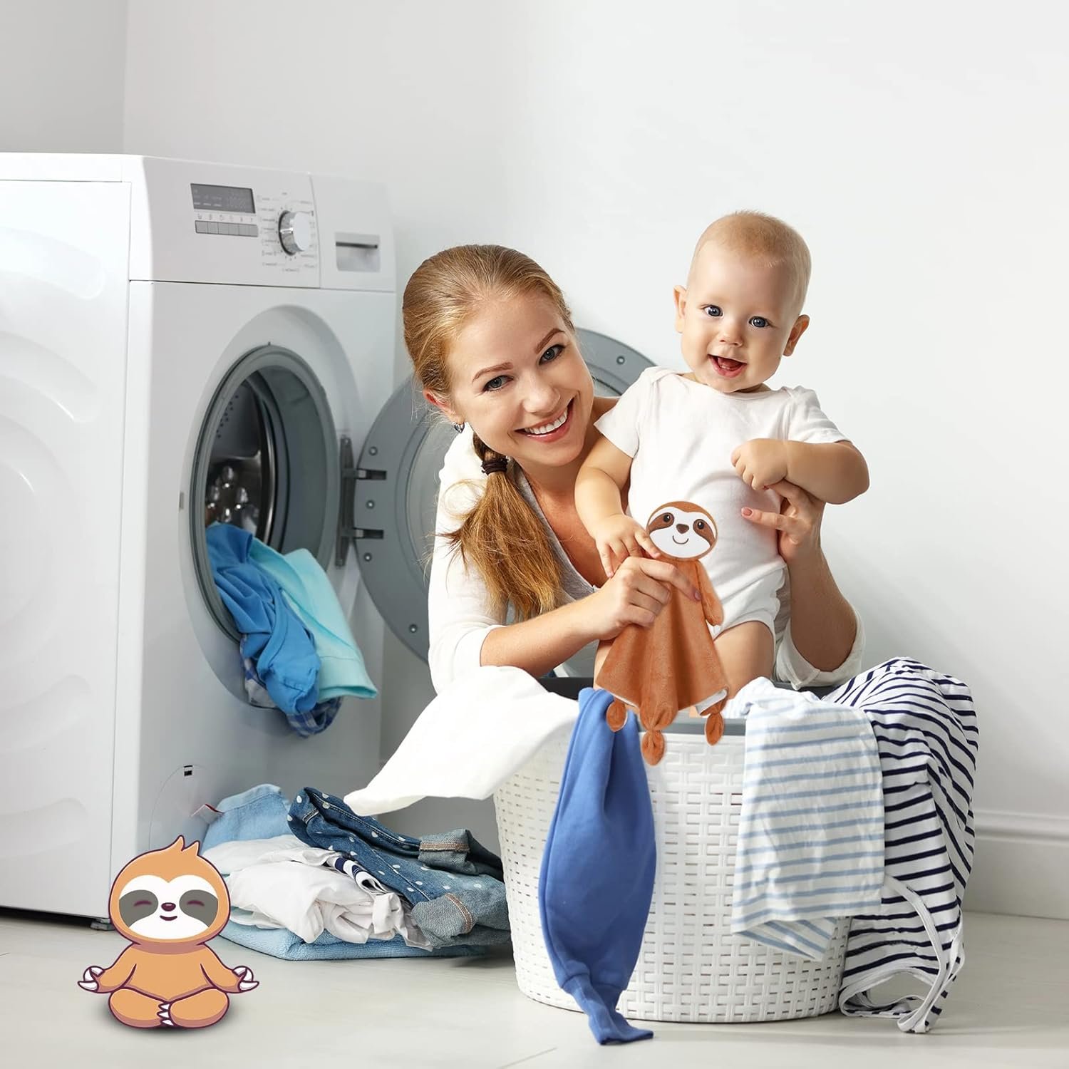 Pro Goleem - Manta de seguridad de elefante, bonita y suave, unisex, regalo de bebé para niños y niñas recién nacidos, manta para acurrucarse, juguete de peluche, color gris, 16 pulgadas - Imagen 64