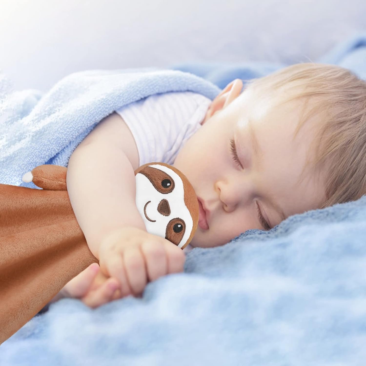 Pro Goleem - Manta de seguridad de elefante, bonita y suave, unisex, regalo de bebé para niños y niñas recién nacidos, manta para acurrucarse, juguete de peluche, color gris, 16 pulgadas - Imagen 66