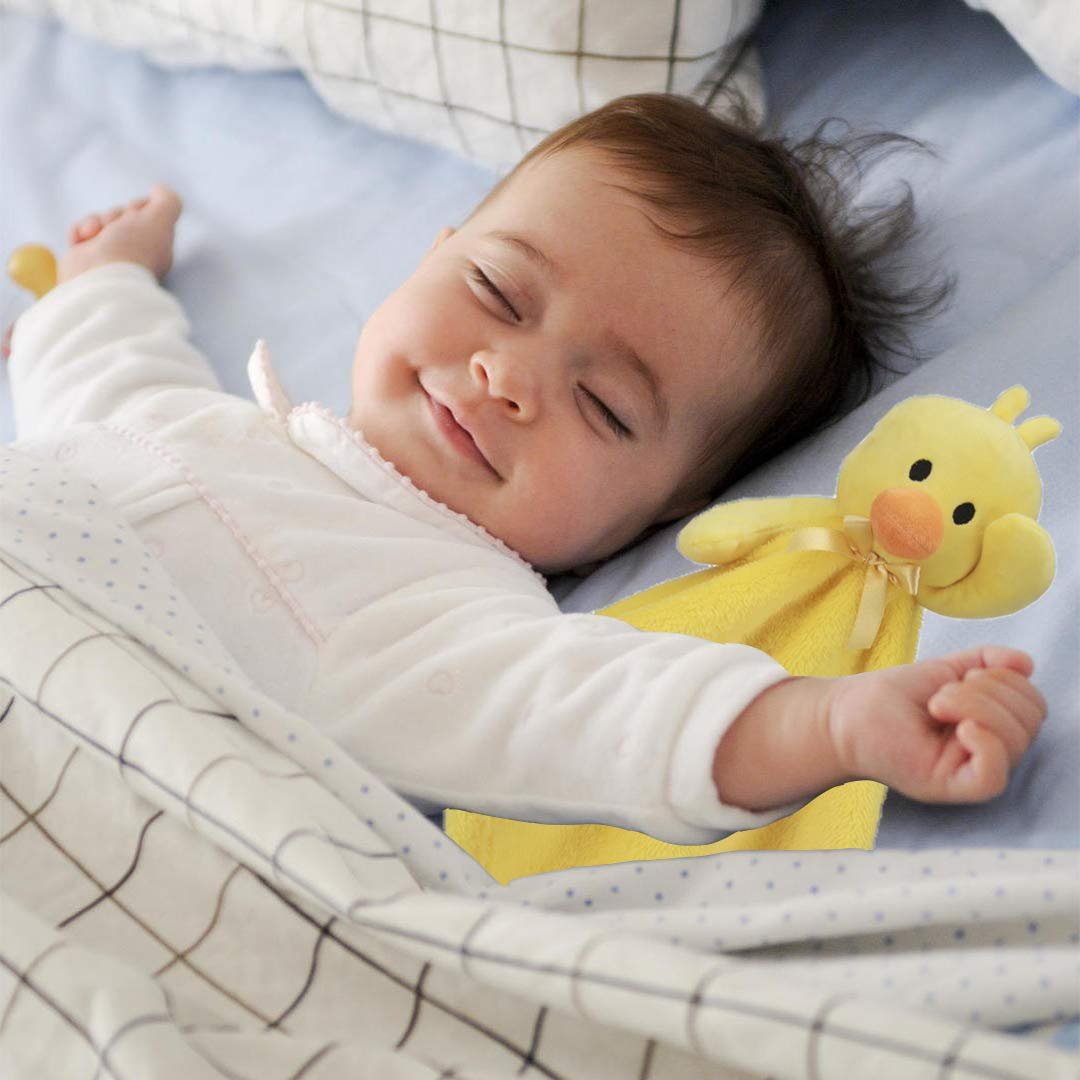 Pro Goleem - Manta de seguridad de elefante, bonita y suave, unisex, regalo de bebé para niños y niñas recién nacidos, manta para acurrucarse, juguete de peluche, color gris, 16 pulgadas - Imagen 94