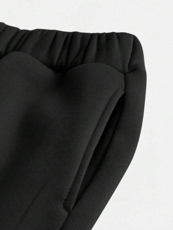 Girlism Conjunto de sudadera con capucha y pantalón de chándal de punto para niña preadolescente, ropa de estar en casa informal - Imagen 8