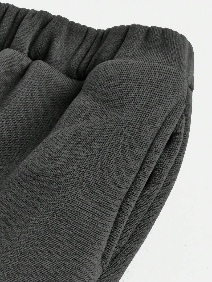 Girlism Conjunto de sudadera con capucha y pantalón de chándal de punto para niña preadolescente, ropa de estar en casa informal - Imagen 21