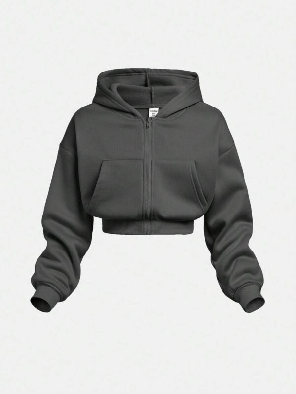 Girlism Conjunto de sudadera con capucha y pantalón de chándal de punto para niña preadolescente, ropa de estar en casa informal - Imagen 23