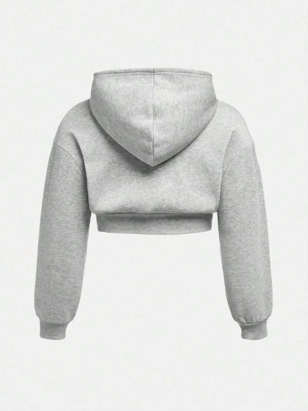 Girlism Conjunto de sudadera con capucha y pantalón de chándal de punto para niña preadolescente, ropa de estar en casa informal - Imagen 29