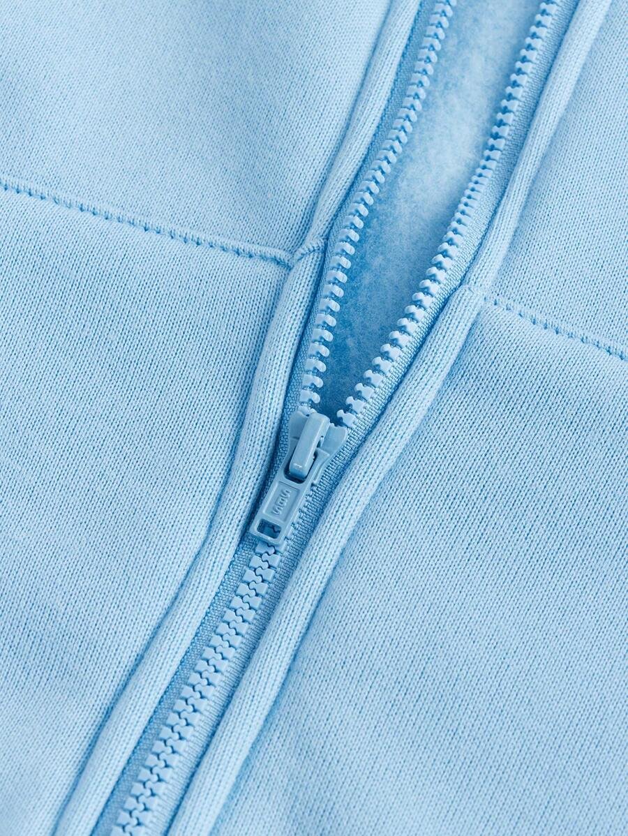 Girlism Conjunto de sudadera con capucha y pantalón de chándal de punto para niña preadolescente, ropa de estar en casa informal - Imagen 32