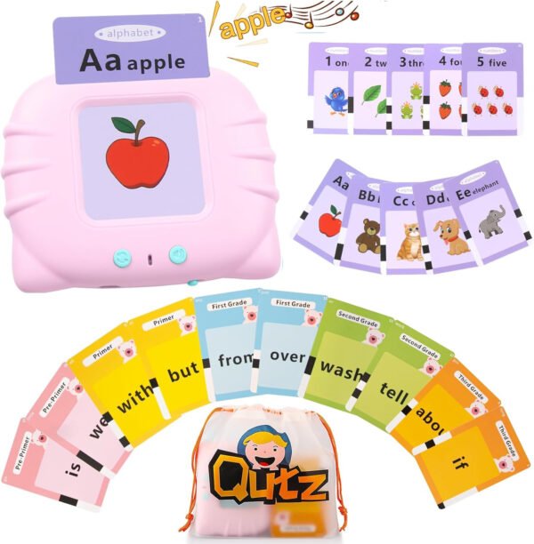 Juguetes para niños pequeños, palabras visuales, tarjetas didácticas para niños de 2, 3, 4 años, juguete sensorial para niños autistas, aprendizaje educativo Montessori terapia del habla, juguetes 224 - Imagen 9