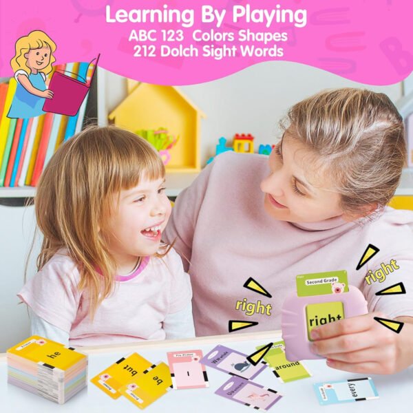 Juguetes para niños pequeños, palabras visuales, tarjetas didácticas para niños de 2, 3, 4 años, juguete sensorial para niños autistas, aprendizaje educativo Montessori terapia del habla, juguetes 224 - Imagen 12