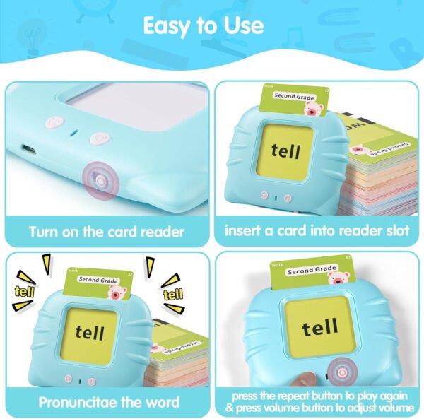 Juguetes para niños pequeños, palabras visuales, tarjetas didácticas para niños de 2, 3, 4 años, juguete sensorial para niños autistas, aprendizaje educativo Montessori terapia del habla, juguetes 224 - Imagen 32
