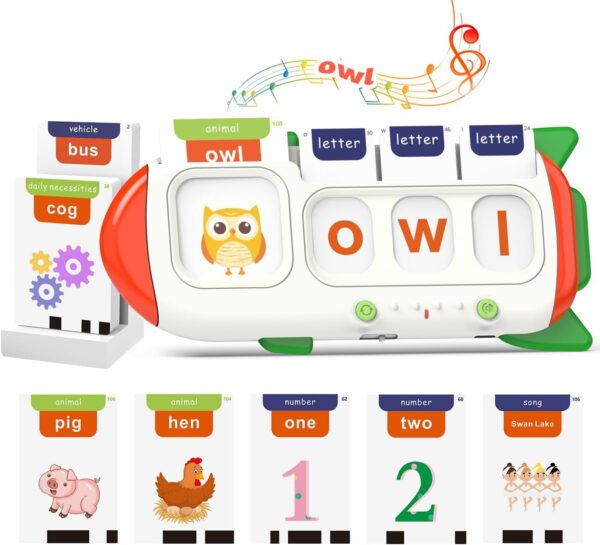 Juguetes para niños pequeños, palabras visuales, tarjetas didácticas para niños de 2, 3, 4 años, juguete sensorial para niños autistas, aprendizaje educativo Montessori terapia del habla, juguetes 224 - Imagen 35
