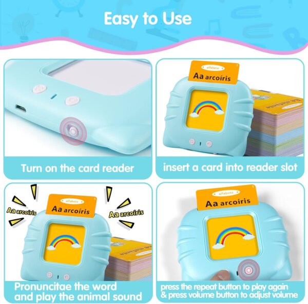 Juguetes para niños pequeños, palabras visuales, tarjetas didácticas para niños de 2, 3, 4 años, juguete sensorial para niños autistas, aprendizaje educativo Montessori terapia del habla, juguetes 224 - Imagen 48