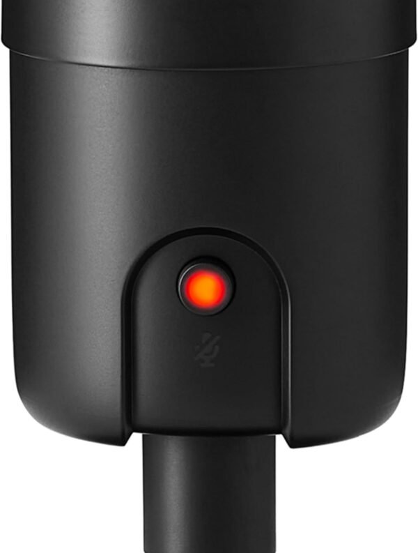 Amazon Basics Micrófono de condensador USB para transmisión, grabación y podcasting en PC, Plug and Play, recogida cardioide, soporte ajustable con rotación de 360°, 5.8 x 3.4 pulgadas, negro - Imagen 5