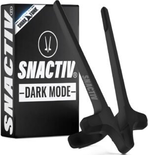 SNACTIV Palillos de dedo PRO para jugadores, como se ve en Shark Tank! La herramienta oficial de aperitivos del futuro, disfruta de bocadillos y papas fritas con facilidad, innovadora solución de