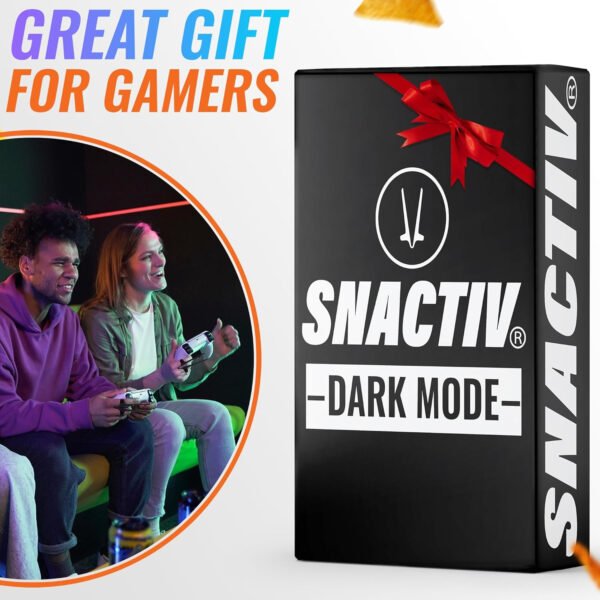 SNACTIV Palillos de dedo PRO para jugadores, como se ve en Shark Tank! La herramienta oficial de aperitivos del futuro, disfruta de bocadillos y papas fritas con facilidad, innovadora solución de - Imagen 8