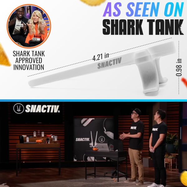 SNACTIV Palillos de dedo PRO para jugadores, como se ve en Shark Tank! La herramienta oficial de aperitivos del futuro, disfruta de bocadillos y papas fritas con facilidad, innovadora solución de - Imagen 21