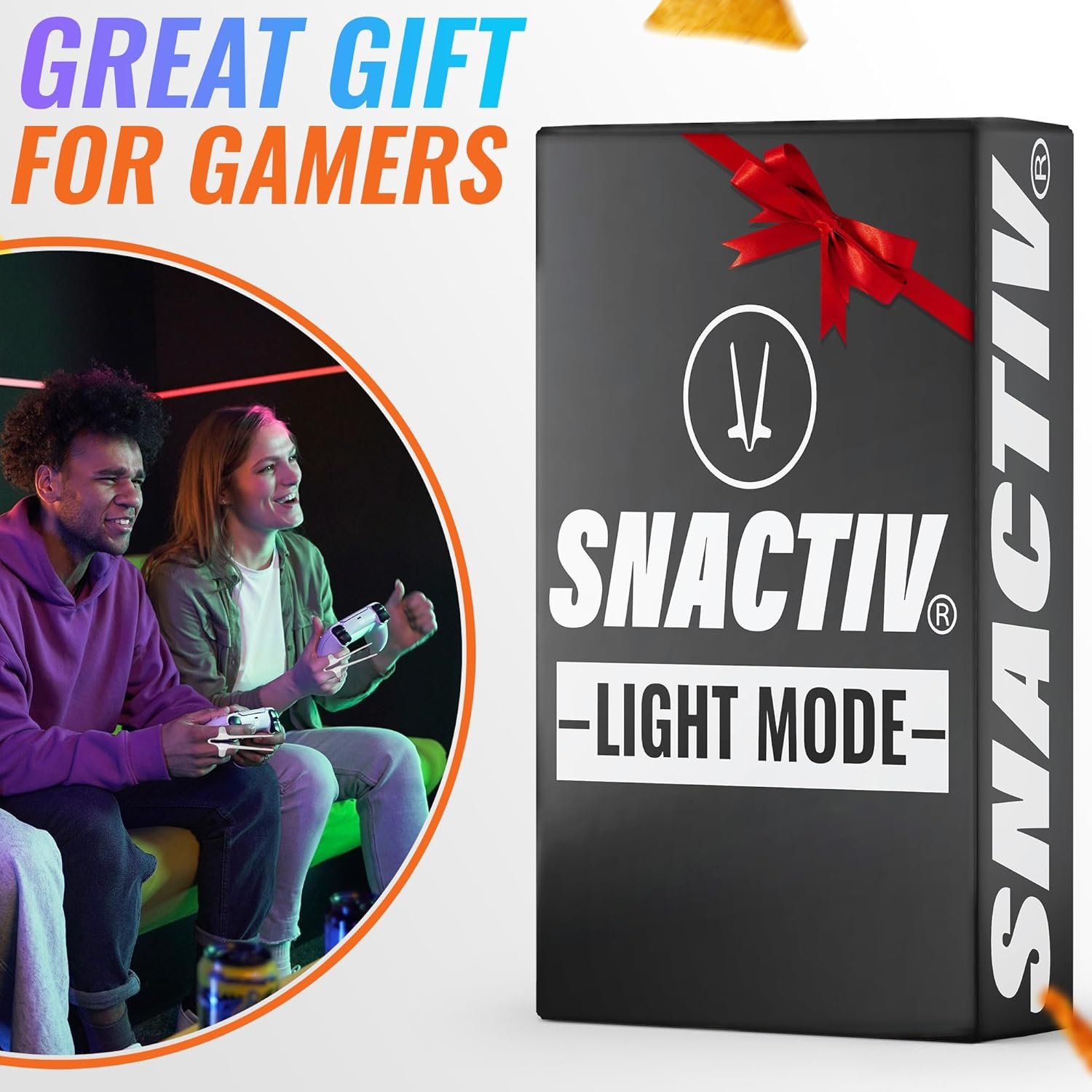 SNACTIV Palillos de dedo PRO para jugadores, como se ve en Shark Tank! La herramienta oficial de aperitivos del futuro, disfruta de bocadillos y papas fritas con facilidad, innovadora solución de - Imagen 24